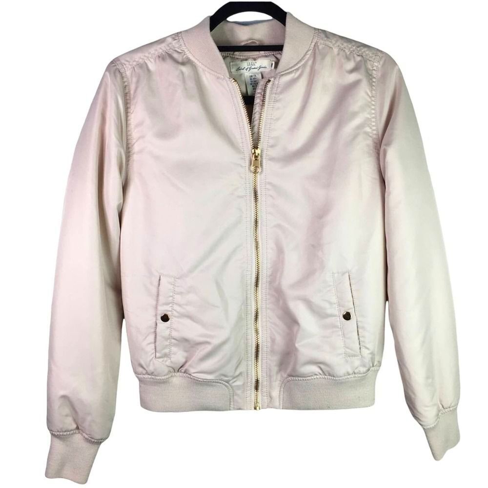 H&M Kids Pink Nylon Bomber Jacket 14Yr